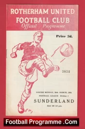Rotherham United v Sunderland 1964