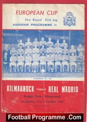 Kilmarnock v Real Madrid 1965 – European Cup Souvenir