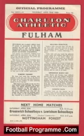 Charlton Athletic v Fulham 1959 – 1950s