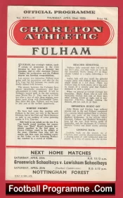 Charlton Athletic v Fulham 1959 – 1950s