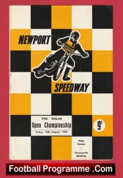 Newport Speedway Welsh Open Championship 1968