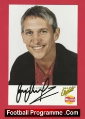 Gary Lineker Walkers Crisps Signed Autographed Picture