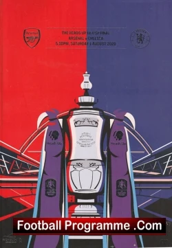  Arsenal v Manchester City 2019 - FA Cup Final Wembley Football Programme .COM Football Programmes Memorabilia