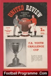 Manchester United v Newcastle United 1956 – Bobby Charlton Youth Cup