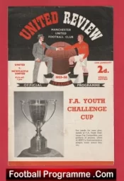 Manchester United v Newcastle United 1956 – Bobby Charlton Youth Cup