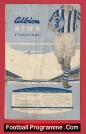 West Bromwich Albion v Manchester United 1957 – WBA