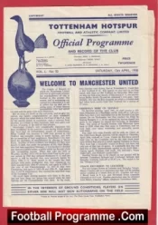 Tottenham Hotspur v Manchester United 1958 – Man Utd Munich Season