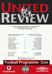 Manchester United v Manchester City 2001 – Reserves Match