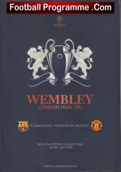 Manchester United v Barcelona 2011 – Champions League Final London