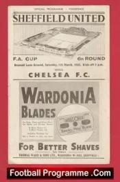 Sheffield United v Chelsea 1952 – 1950s