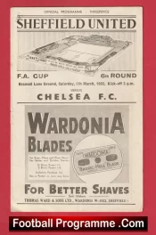 Sheffield United v Chelsea 1952 – 1950s