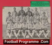 Sheffield United Football Club Multi Autographed Signed Team Picture 1965 – 1966