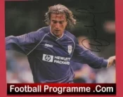 Tottenham Hotspur David Ginola Autograph Signed Football Picture