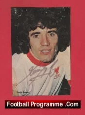 Liverpool Kevin Keegan Autographed Signed Football Picture