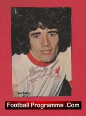 Liverpool Kevin Keegan Autographed Signed Football Picture