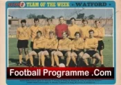 Watford Football Club Multi Autographed Signed Team Picture 1970