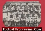 Burnley Football Club Multi Autographed Signed Team Picture 1960s