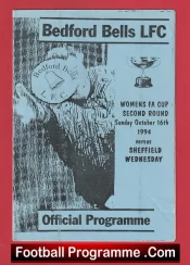 Bedford Bells Ladies v Sheffield Wednesday 1994 – Womens Football