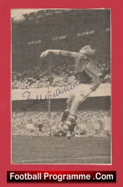 Manchester City Bert Trautmann Signed Autographed Picture