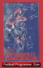 Portsmouth v Preston 1968 + Hand Written Letter Nick Jennings