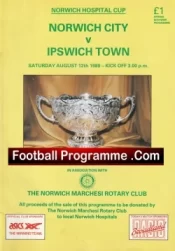 Ipswich Town v Norwich City 1989 – Hospital Cup