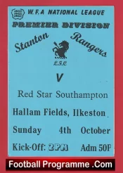 Stanton Rangers Ladies v Red Star Southampton 1993 – Womens Football