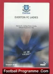 Everton Ladies v Tranmere Rovers 2003 – Womens Football