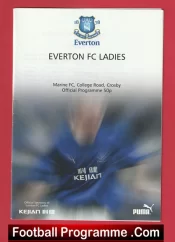 Everton Ladies v Tranmere Rovers 2003 – Womens Football