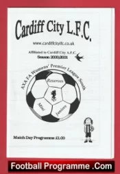 Cardiff City Ladies v Barking 2000 – Womens Football
