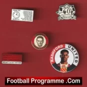 Manchester United Football Badge Collection Man Utd Badges X 5