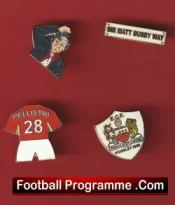 Manchester United Football Badge Collection Man Utd Badges X 5
