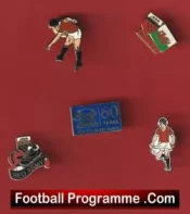 Manchester United Football Badge Collection Man Utd Badges X 5