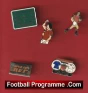 Manchester United Football Badge Collection Man Utd Badges X 5