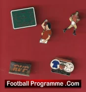 Manchester United Football Badge Collection Man Utd Badges X 5
