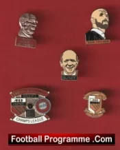 Manchester United Football Badge Collection Man Utd Badges X 5