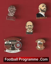 Manchester United Football Badge Collection Man Utd Badges X 5