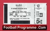 Gothenburg v Manchester United 1994 – Football Ticket – Sweden