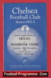 Chelsea v Manchester United 1951 – Man Utd 1950s Plus Articles