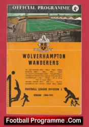 Wolves Wolverhampton v Manchester United 1965 – Man Utd