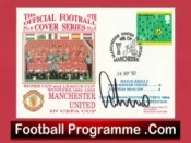 Manchester United Gary Neville Autographed Signed FDC 1992 v Torpedo Moscow