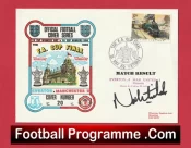Manchester United Norman Whiteside Autographed Signed FDC 1985 Cup Final