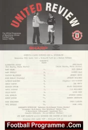 Manchester United v Sunderland 1994 – Reserves David Beckham