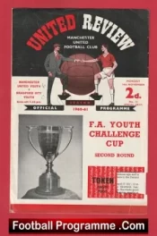 Manchester United v Bradford City 1960 – Youth Match + Articles