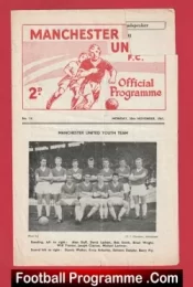 Manchester United v Manchester City 1961 – Man Utd Reserve Match