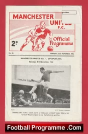 Manchester United v Manchester City 1962 – Man Utd Reserves Match