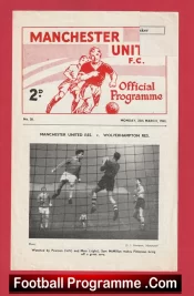 Manchester United v Manchester City 1963 – Man Utd Reserves Match