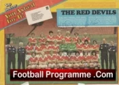 Manchester United Multi Autographed Signed Squad Picture Man Utd 1979 – 1980
