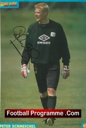 Manchester United Peter Schmeichel Signed Autographed Picture