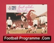 Manchester United Denis Law – Autograph Pro Set Football Card