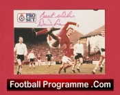 Manchester United Denis Law – Autograph Pro Set Football Card